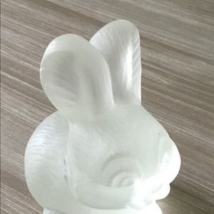 🌺FINAL CLEARANCE SALE🌺 Goebel Frosted Glass Rabbit Figurine West Germany